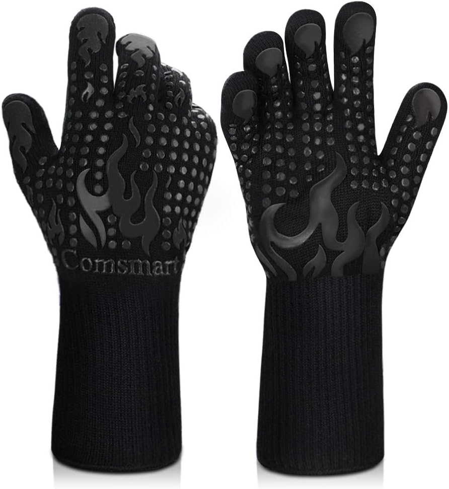 Comsmart BBQ Gloves Black