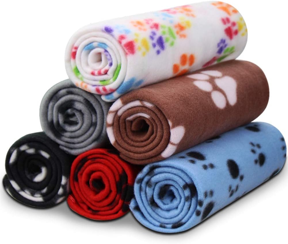 Comsmart Paw-Print Pet Blankets